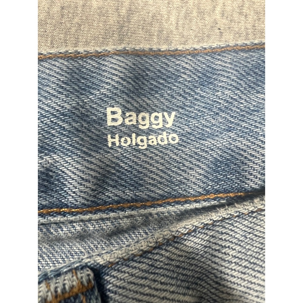 Original Use Baggy Jeans Mens 38X32 Light Blue NWT Wide Leg Relaxed Streetwear - Picture 3 of 6